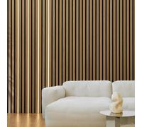 Wood Panel Co Black Led Flexible Cuttable Lights For Acoustic Slat Panels 3 Pack