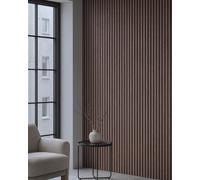 Wood Panel Co New Bigger Size Decorative Wood Slat Wall Panel In Walnut 3D Slat Acoustic For Wall Or Ceiling 300Cm X 60Cm