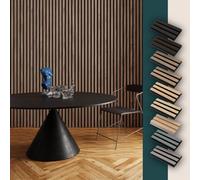 Wood Panel Co Walnut Acoustic Slat Wood Wall Panel