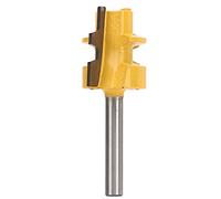 Wood Panel Milling Cutter 1 / 4in Shank Router Bit, Tungsten Steel Alloy for Woodworking Project - High Hardness, Resistance, Ideal for Door and Cabinet Mortising