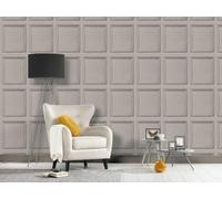 Textured Wood Panel Effect Wallpaper Paste The Wall Vinyl Black Grey Navy