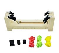 Wood Paracords Wristband Maker Adjustable Jigs Maker Braiding Weaving Craft Tool Hand Craft Paracord Making