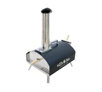 Wood Pellet Pizza Oven - 12 Inch Portable Outdoor Pizza Oven, Woodfired & Stonebaked Pizza Maker, Countertop Pizza Oven Grill, Pizza Cooker for Outdoor Kitchen