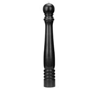 Wood Pepper Mill Hotel Salt Pepper Mill Large 20" Super Big Oak Wooden Salt and Pepper Stainless Steel Core Manual Pepper Grinder- Black