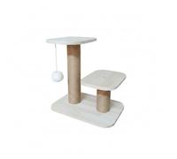 Wood Pet Small Dogs, Cat Stairs with Sisal, 50kg Capacity Pet Steps for Bed, style to 1