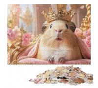 Wood Picture Puzzle, Adult Jigsaw, Guinea Pig King, 1000 Pieces | Jigsaw Puzzle - visual matching for a more organised build on quiet evenings.