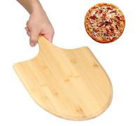 Wood Pizza Peel, 40×28×0.8cm Pizza Paddle and Pizza Board for Baking Homemade Pizza and Bread, Non-Stick Wooden Pizza Serving Board for Oven or Grill for Homemade Pizza Cake Bread