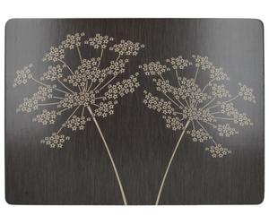 Wood Placemats Kitchen Worktop Protector Saver Breakfast 40x30 cm Set of 4