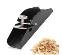 Wood Plane, Adjustable Door Planer Wood Planer for Doors Small Wood Planer Black Mini Hand Planers for Wood Planning Carving Trimming Edge Rounding Wood DIY Crafting