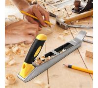 Wood Plane Tools for Doors,Metal Surform Block Plane,Woodworking Edge Planer with 2 Mesh Blade,Ergonomic Grip, DIY & Trade Use Hand Tool for Furniture Repair and DIY Wood Crafts
