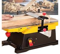 Wood Planer, 6-Inch Benchtop Tool, Adjustable Cutting Depth 0-3mm, 12000 RPM, 1800W Power for Efficient Wood Cutting