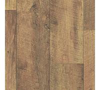 Wood Plank Style Goliath 450 Vinyl Flooring 4.5mm Extra Thick Lino for Bathroom Kitchen Hall (Authentic Beige, 4m x 4m)