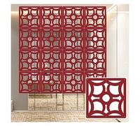 Wood Plastic Carving Pattern Living Room Partitions Panel Screen,Hollow Out Bedroom Teahouse Decoration Screen,29/39cm