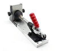 Wood Pocket Hole Jig Kit Woodworking Drill Tool Wood Joint Screw Hole Puncher Pocket Dowel Hole Jig System Set for DIY Joinery Work, Drill Guide Carpentry Tools