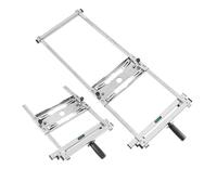 Wood Positioning Guide Tool - Adjustable Wood Cutting Guide, Trimmer Tool Frame, Woodworking Jig for Board Alignment, Precision Router and Saw Positioning, Stainless Steel Carpentry Frame