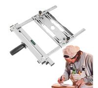 Wood Positioning Guide Tool - Alloy Positioning Frame, Versatile Cutting Plate, Precise Cutting Aid, Sturdy Board Piece, Refined Measuring Support, Carpentry Manufacturing Study