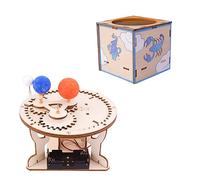 Wood Puzzle Assembly Constructor Toy For Kids Teens And Adults Educational Toy Space Project Building Kits Game Solar Model Kits Science Experiment Model Scientific Experiment Kits Toy