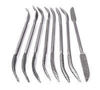 Wood Rasp File Set Riffler Needle Tools Double Ended Hand Carbon Steel Curved Tools for Woodworking Plastic Crafts 8PCS Wood Rasp File Set, Needle, Riffler Files, Carbon Steel