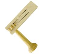 Wood Rattle Ratchet,Interactive Traditional Instrument - Mexican Noisemaker Toys,for Children Boys Girls Birthday Football Games Graduation Music Lovers Professionals Teachers