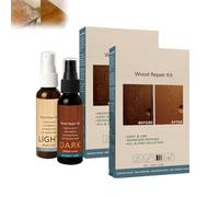 Wood Repair Kit, Wood Furniture Fillers, Professional Wood Floor Scratch Repair for Wood Covers Nicks Marks Minor Defects, Restore A Finish for Woods (2, 120ml)