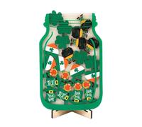 Wood Reward Jar, Shamrock Chart Container, Classroom Management Jar with Sturdy Build, Incentive with Fun Design, Teaching Tool, Reward for Kids Behavior Motivation Learning