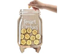 Wood Rewards Jar - Portable Behavior Management Tool | Classroom Rewards Bulletin Board Chart, Wood Reward System For Teachers, Includes Wooden Tokens, Encourages Positive Behavior