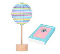 Wood Rotating Decompression Adult MultiColor Stress Relief Home Office Decoration with Base Ornaments Gifts for Women Men Adults Friends