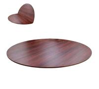 Wood Round Table Top, Large Circle Folding Tables, Two-Fold Foldable Surface, Ftable Top Extender Without Legs, for Dining Room, Party(C,1.5m)