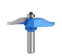 Wood Router Bit Set 1Pc 1/2 12mm Shank Panel Line Bakelite Slotting Table Edge Cabinet Door Woodworking Milling Cutter(12x76.2mm)