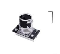 Wood Router Slotting Locator Tool for Edge Trimmer with 65mm Inside Diameter Fit Compatible with Wood Plastic and Veneer Materials (A)