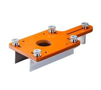Wood Router Slotting Tool for Easy and Accurate Edge Trimming Operations (with Stopper)