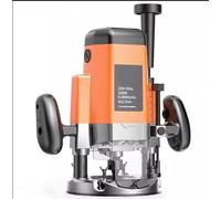 Wood Router Tool Kit 2200W Power Electric Router Tool, Compact Trim Router with 20000r/min Speed - Includes Main Body, Carbon Brush, Gloves, Segment Wrench