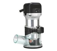 Wood Router Trimmer Machine Electric Hand 2000w Power Carpentry Tool Woodworking Trimming Groovin Powerful Motor for Precise Cutting(2000w Black)