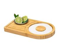 Wood Salt Rimmers - Bar Glass Rimmer, Wooden Bar Rimming Tray for Cocktails | Vista Home Bar Lime Seasoning Accessories Party Drink Tool, Wood Glass Edge Rimmer, for Nightclub, Dining Room, Lawn Party