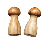 Wood Salts and Peppers Grinder Adjustable Coarseness Spices Peppers Grinding Mill Seasoning Bottle Cooking Utensils Mill Set