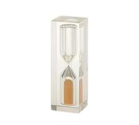 Wood Sand Timer, Pack Of 2 Acrylic Hourglass Sand Timer Multicolor 8.8x3.7x3.7cm(Orange)