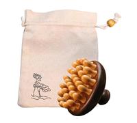 Wood Scalp Massager - Portable Sandalwood Meridian Massage Comb, Wooden Scalp Brush | Men And Women, Multifunctional Hair Comb For Relaxation & S