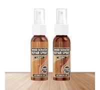 Wood Scraper Repair Spray - 2 Pieces Restore Shine Liquid Solution | Hardwood Floor to Repair Scratches for Dining Room, Living Room, Bedroom, Entryway, Apartment, Closet, Ti