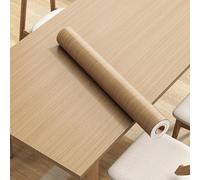 Wood self-Adhesive Wall，5m Length Removable Wallpaper Vent Channel Design Suitable for All Smooth Surfaces That do not shed dust or Flake(L,80cm*5m)