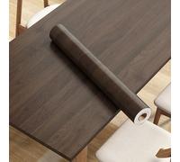 Wood self-Adhesive Wall，5m Length Removable Wallpaper Vent Channel Design Suitable for All Smooth Surfaces That do not shed dust or Flake(G,60cm*5m)