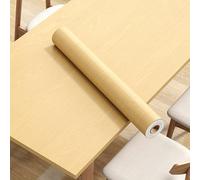 Wood self-Adhesive Wall，5m Length Removable Wallpaper Vent Channel Design Suitable for All Smooth Surfaces That do not shed dust or Flake(D,80cm*5m)