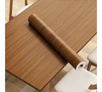 Wood self-Adhesive Wall，5m Length Removable Wallpaper Vent Channel Design Suitable for All Smooth Surfaces That do not shed dust or Flake(C,80cm*5m)