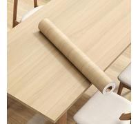 Wood self-Adhesive Wall，5m Length Removable Wallpaper Vent Channel Design Suitable for All Smooth Surfaces That do not shed dust or Flake(H,40cm*5m)