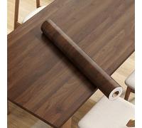 Wood self-Adhesive Wall，5m Length Removable Wallpaper Vent Channel Design Suitable for All Smooth Surfaces That do not shed dust or Flake(E,80cm*5m)