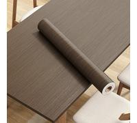 Wood self-Adhesive Wall，5m Length Removable Wallpaper Vent Channel Design Suitable for All Smooth Surfaces That do not shed dust or Flake(J,80cm*5m)