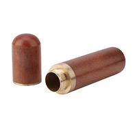 Wood Sewing Needle Case Sewing Needles Storage Mini Toothpick Box Pocket Toothpick Holder Ultralight Travel Kit(Coffee) Knitting Tools