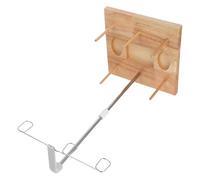 Wood Sewing Thread Rack for Home Machines, Triple Spool Holder | Natural Wood Texture, Stable External Layout, Smooth Feeding for Overlock Projects and Thread Sizes