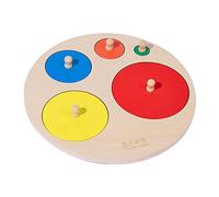 Wood Shape Puzzles Memory Games Learning Puzzle for Game round