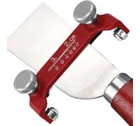 Wood Sharpening Guide - Precision Stainless Steel Jig for Wood Chisels and Planers | Adjustable Sharpening Guide with Axis Roller | Tool for Craftsmen