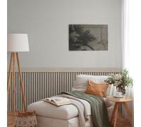 Wood Slats Dado Panel Wallpaper Grey/black As Creation 397442